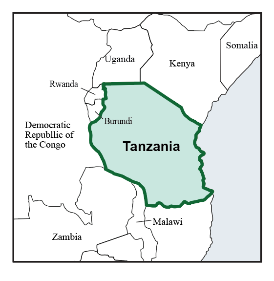 map of tanzania pic 3